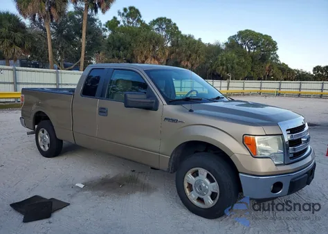 2013 Ford F150 Super Cab из США, поврежденный, VIN 1FTEX1CM1DFD45675